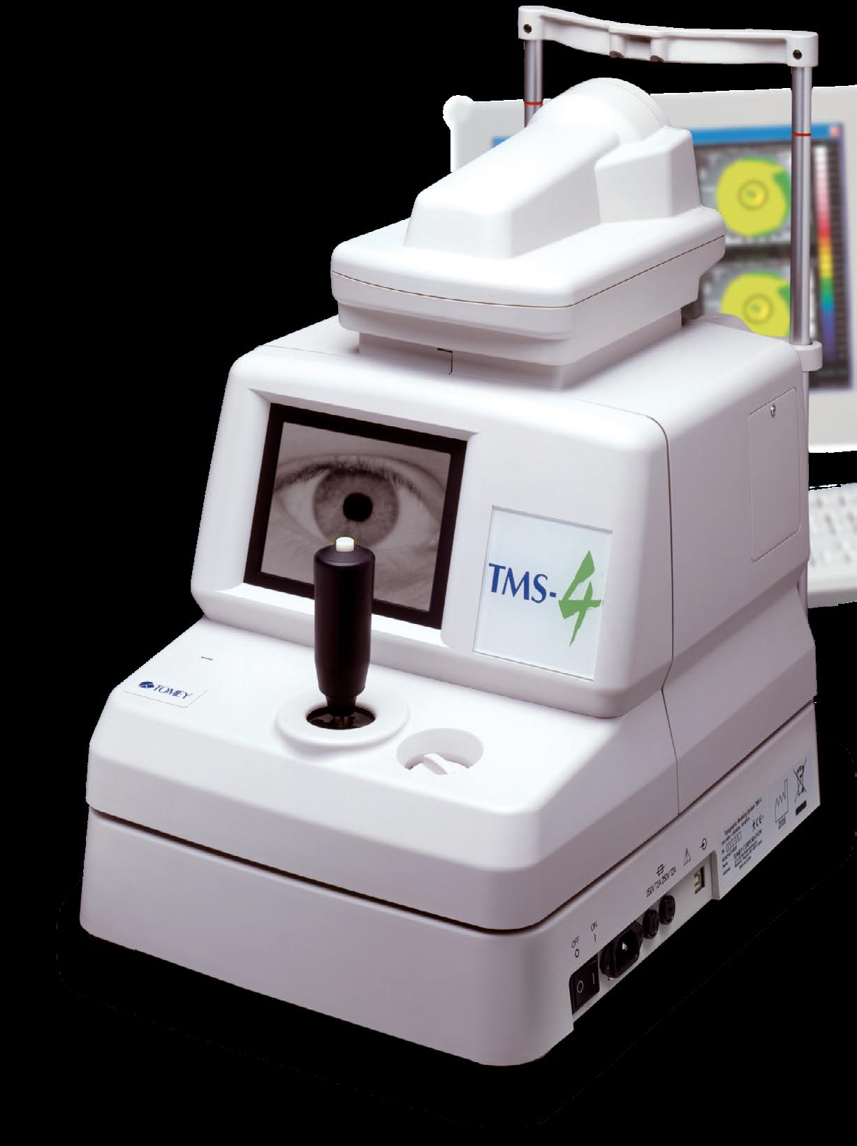 دستگاه توپوگرافی قرنیه تومی TOMEY TMS-4 با نمایشگر و جوی‌استیک